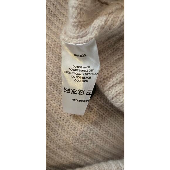 Nap Box-Cut Ample Cardigan, 100% wool size XXXL - Picture 5 of 6